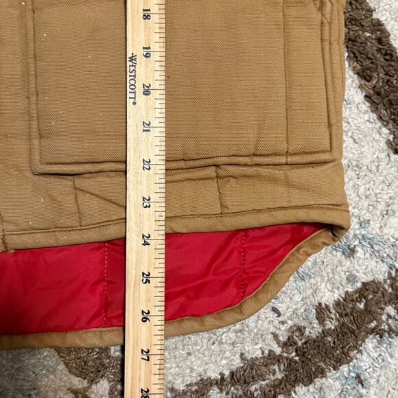 Vintage Walls Zero Zone Insulated Vest Size Medium Distressed Carhartt Style - Picture 9 of 9